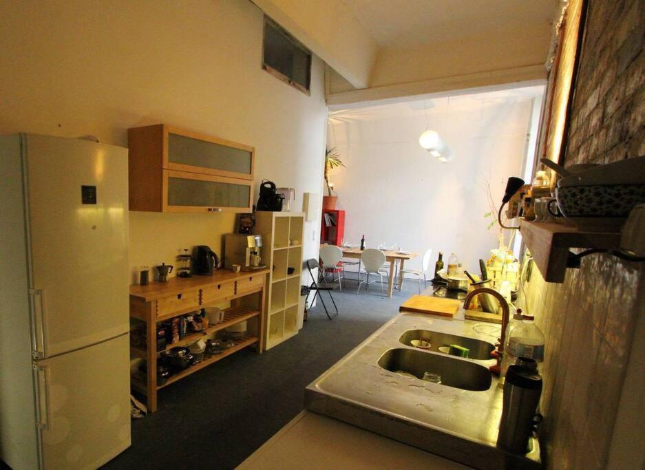 Apartmán 200Qm Loft For Friends And Family - On The Spree! Berlín Exteriér fotografie